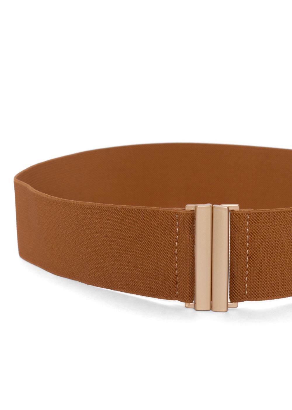 Venus Stretch Waist Belt in Tan