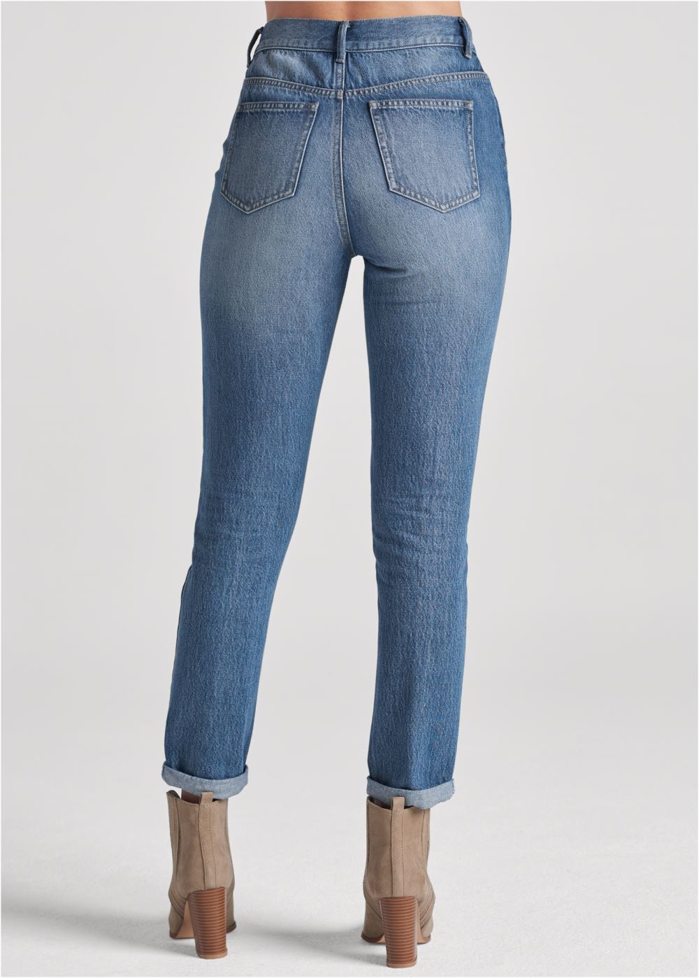 Venus Medium Wash New Vintage Straight Jeans