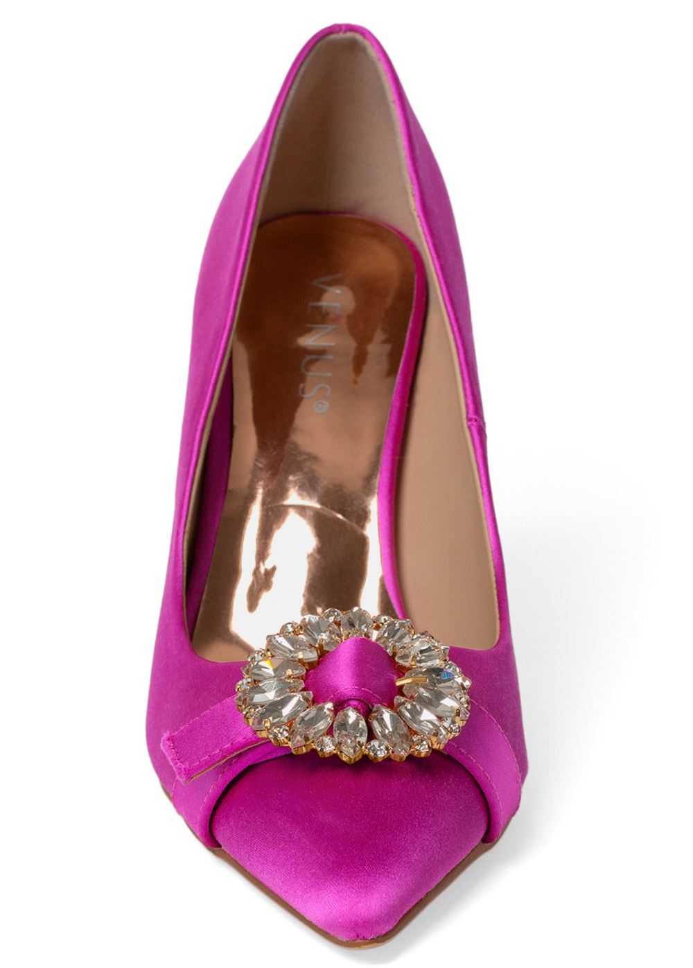 Venus Laura Pumps in Dark Pink