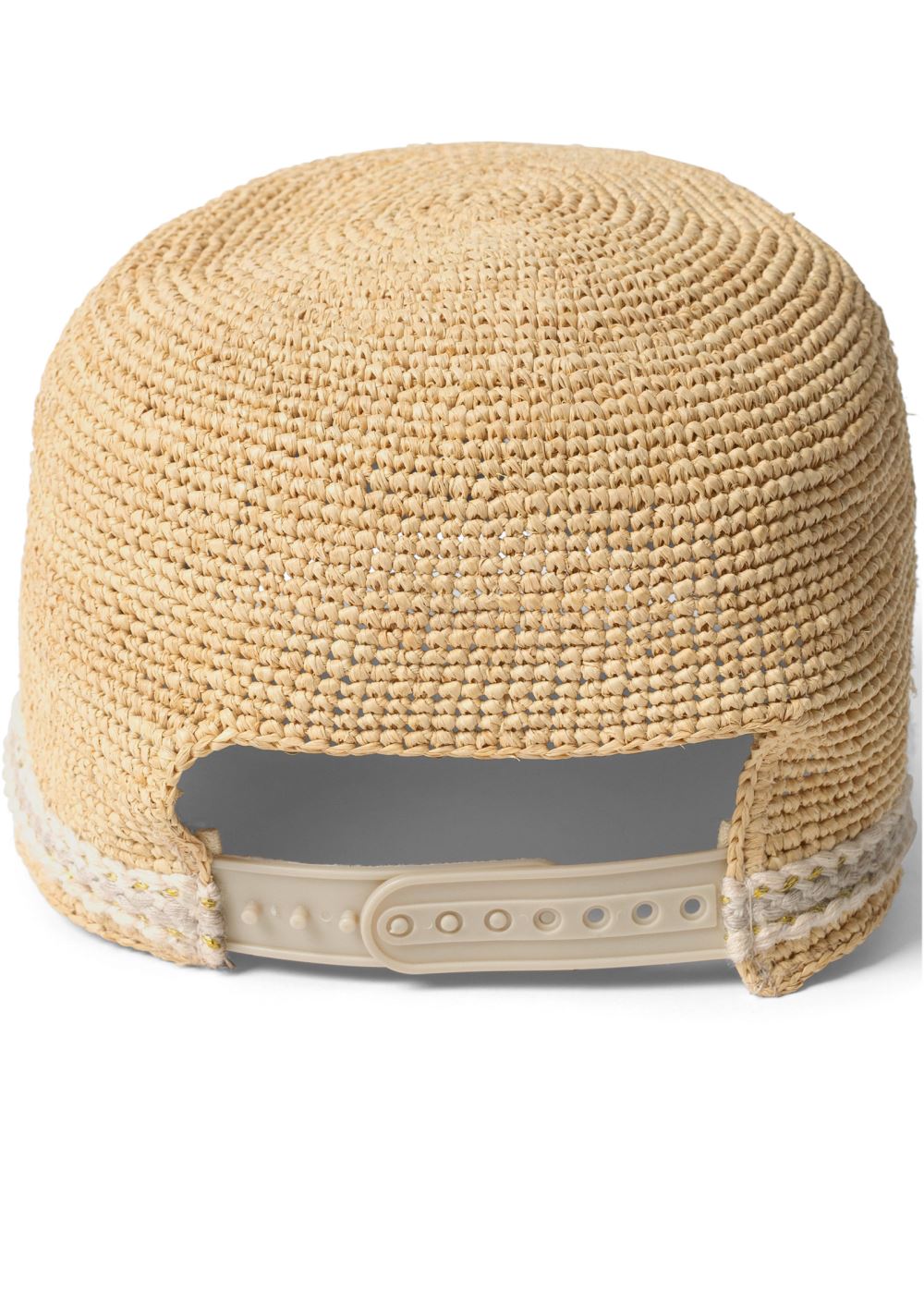 Venus Straw Baseball Cap in Natural