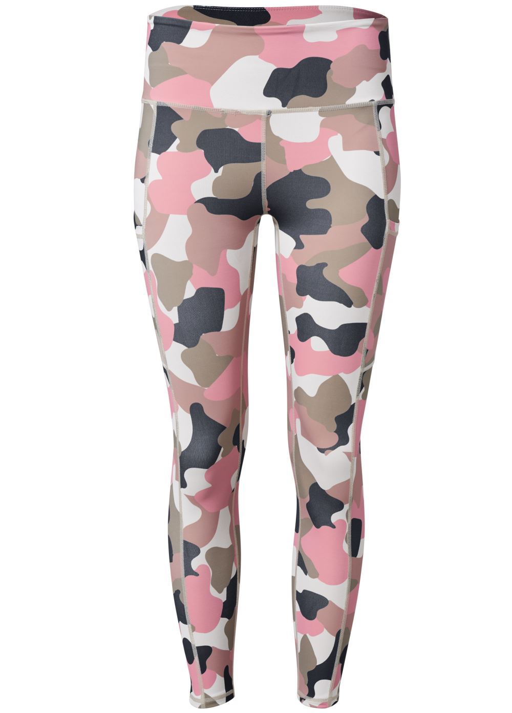 Venus Pocket Capri Active Leggings in Brown Multi