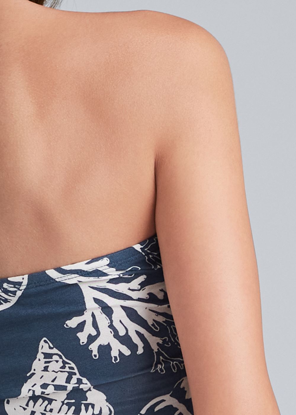 Venus Convertible Maxi Dress - Navy Multi