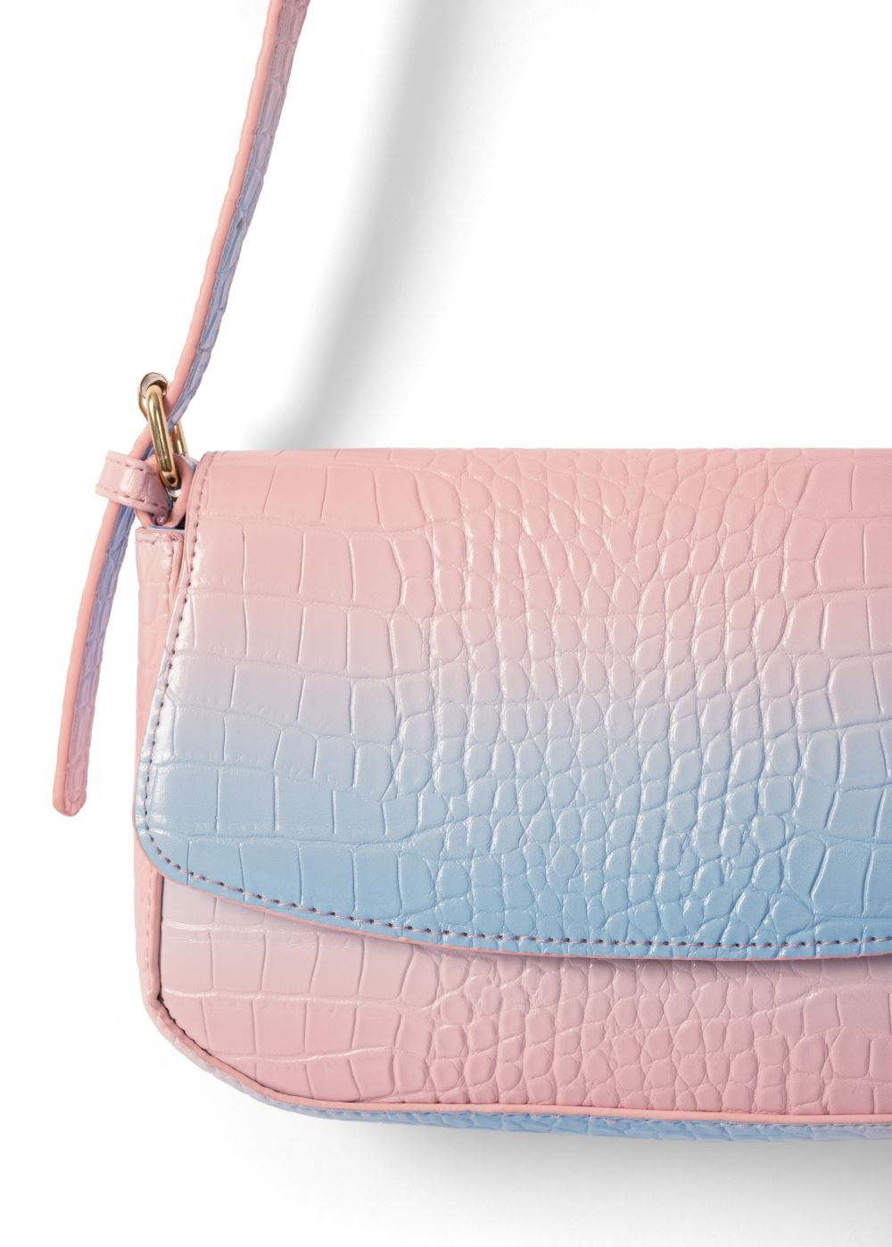 Venus Ombre Chain Crossbody in Pink Multi