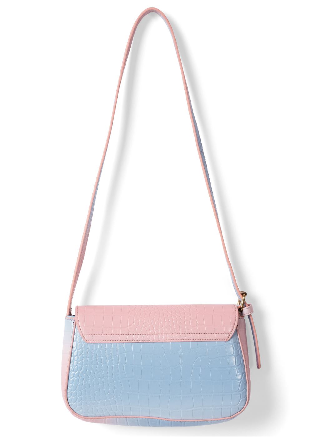 Venus Ombre Chain Crossbody in Pink Multi