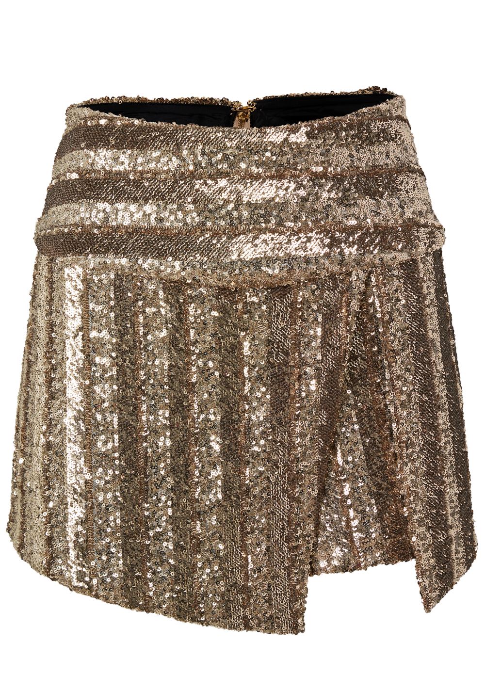 Venus Allover Sequin Skort - Gold