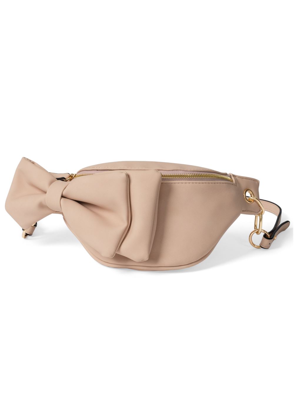 Venus Bow Fanny Pack in Light Pink