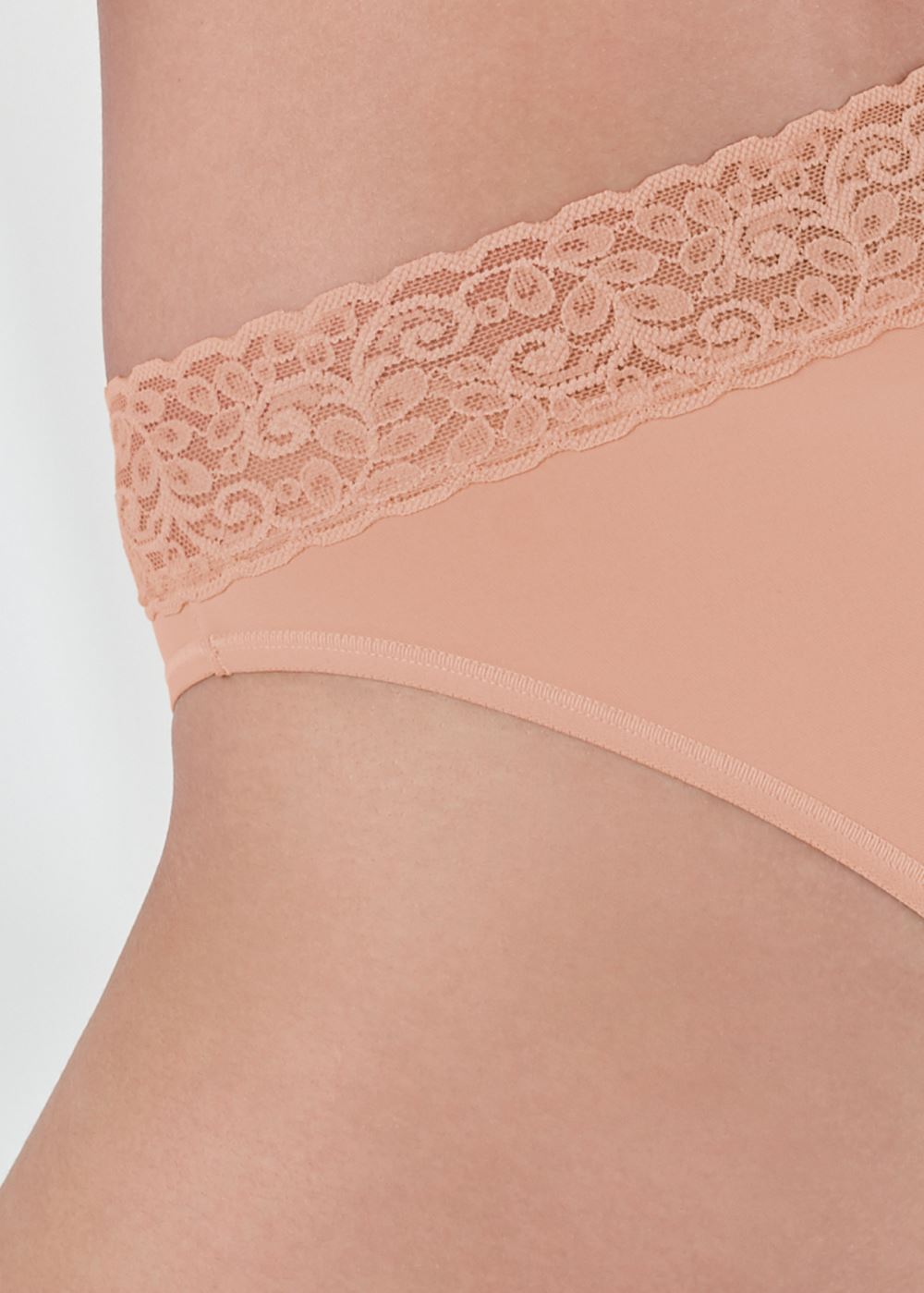Venus After Dark Pearl By Venus? Lace Trim Bikini 3 Pack