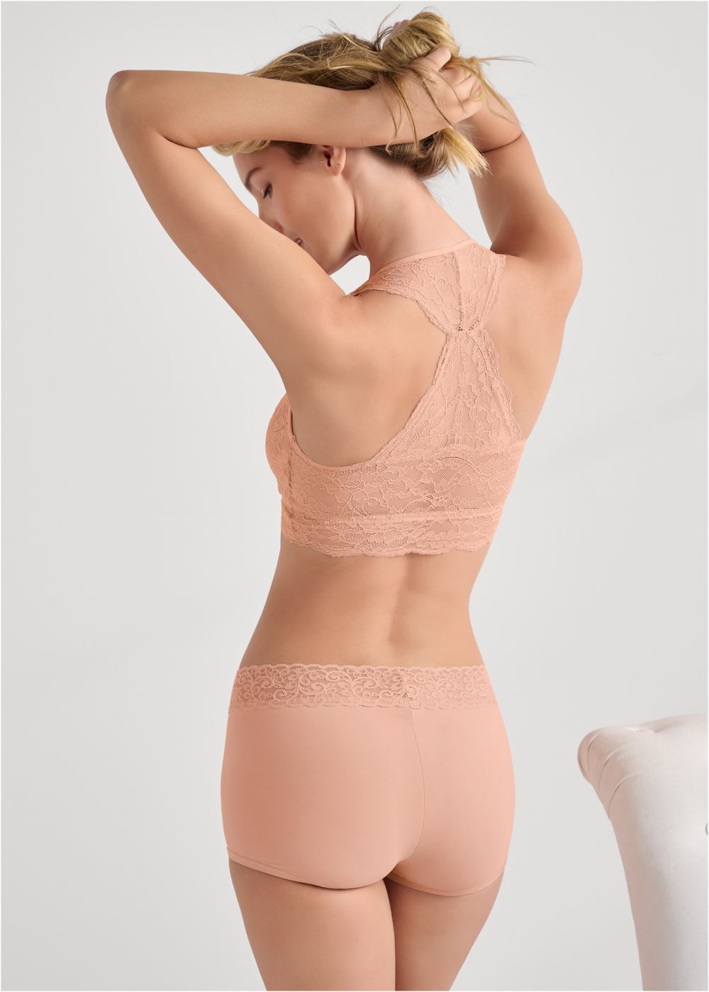 Venus Pearl By Venus? Racerback Bralette, Any 2/$49 in Dolce' Delight