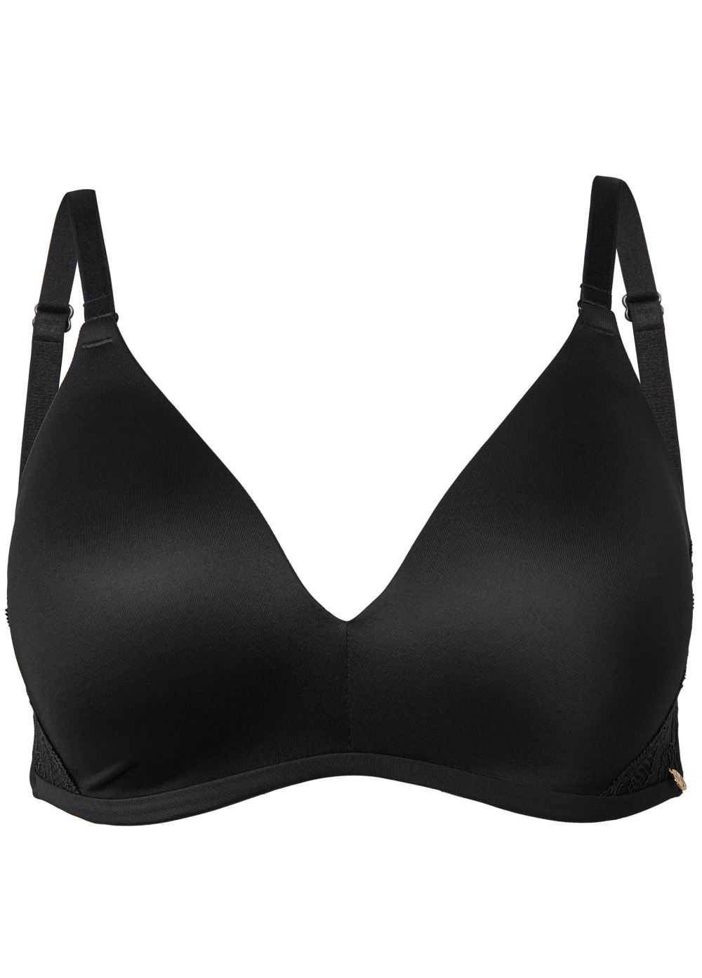 Venus Pearl By Venus? Wireless Lace Trim Bra, Any 2/$75 in After Dark
