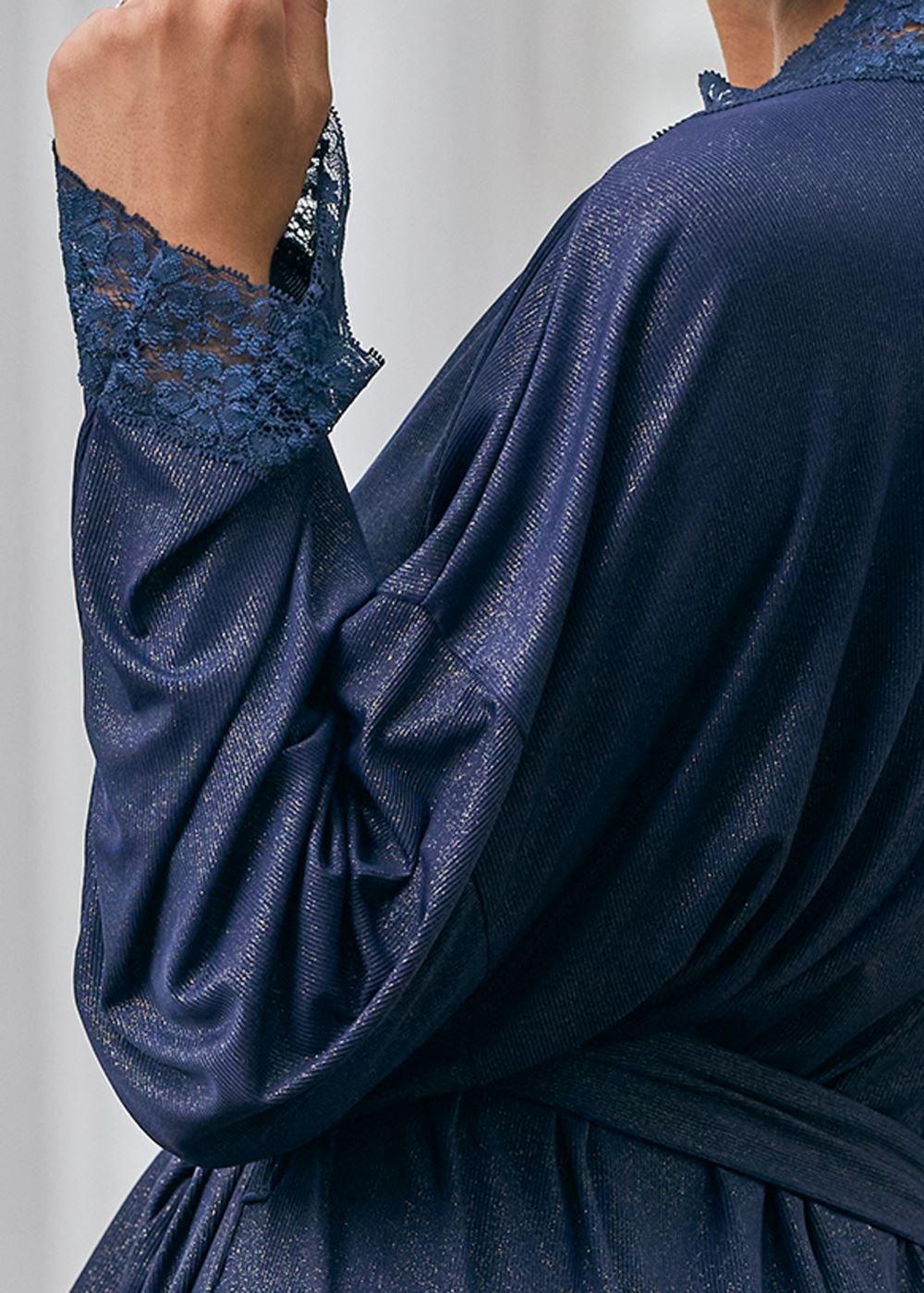 Venus Navy & Gold TWILIGHT ROBE