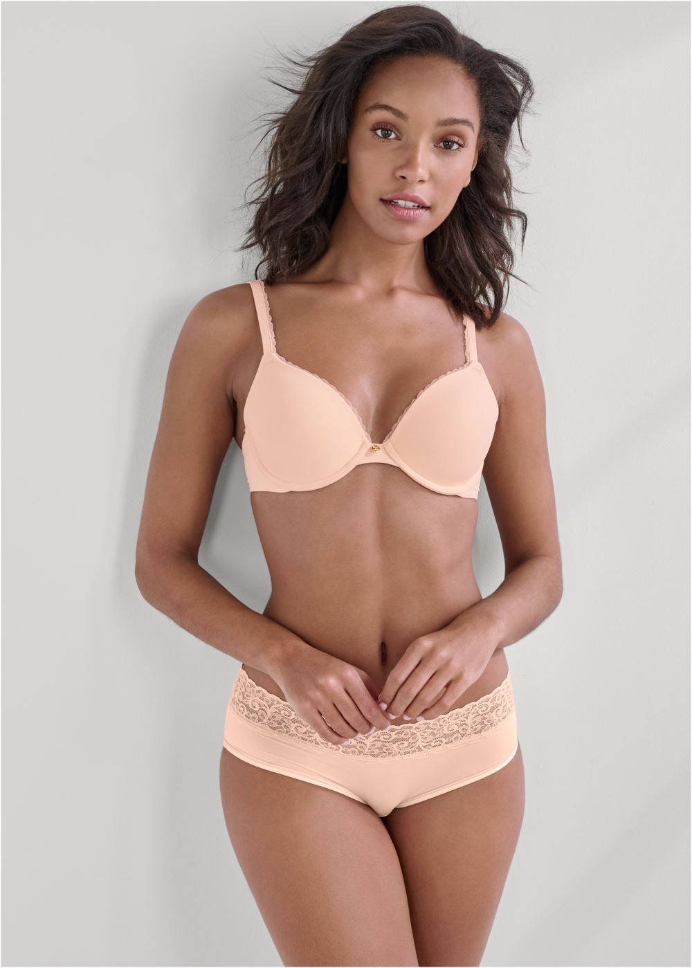 Venus Pearl By Venus? Perfect Coverage Bra, Any 2/$75 in Bare Bliss