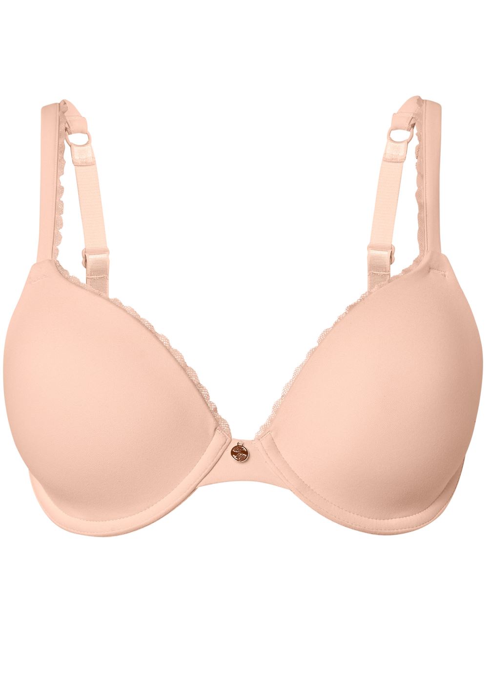 Venus Pearl By Venus? Perfect Coverage Bra, Any 2/$75 in Bare Bliss