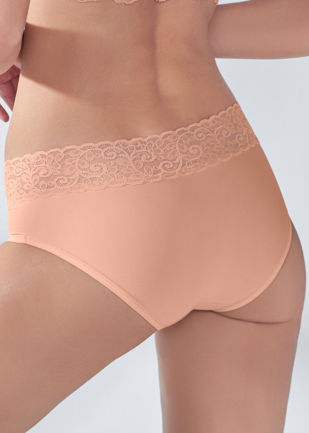 Venus Savory Spices Pearl By Venus? Lace Trim Hipster 3 Pack