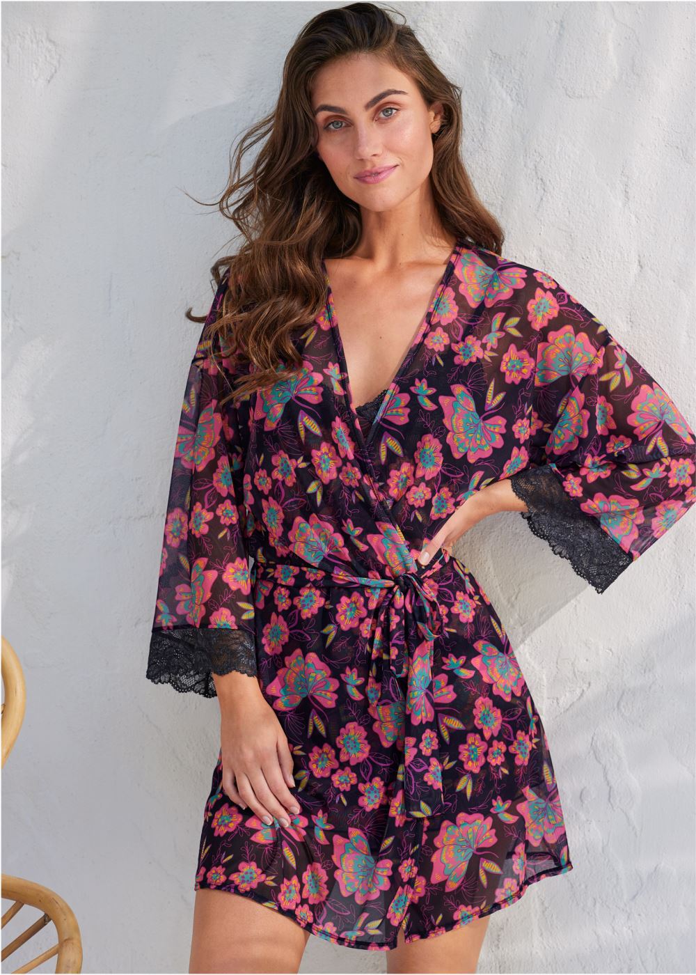 Venus Floral Paradise TROPICAL PRINT ROBE