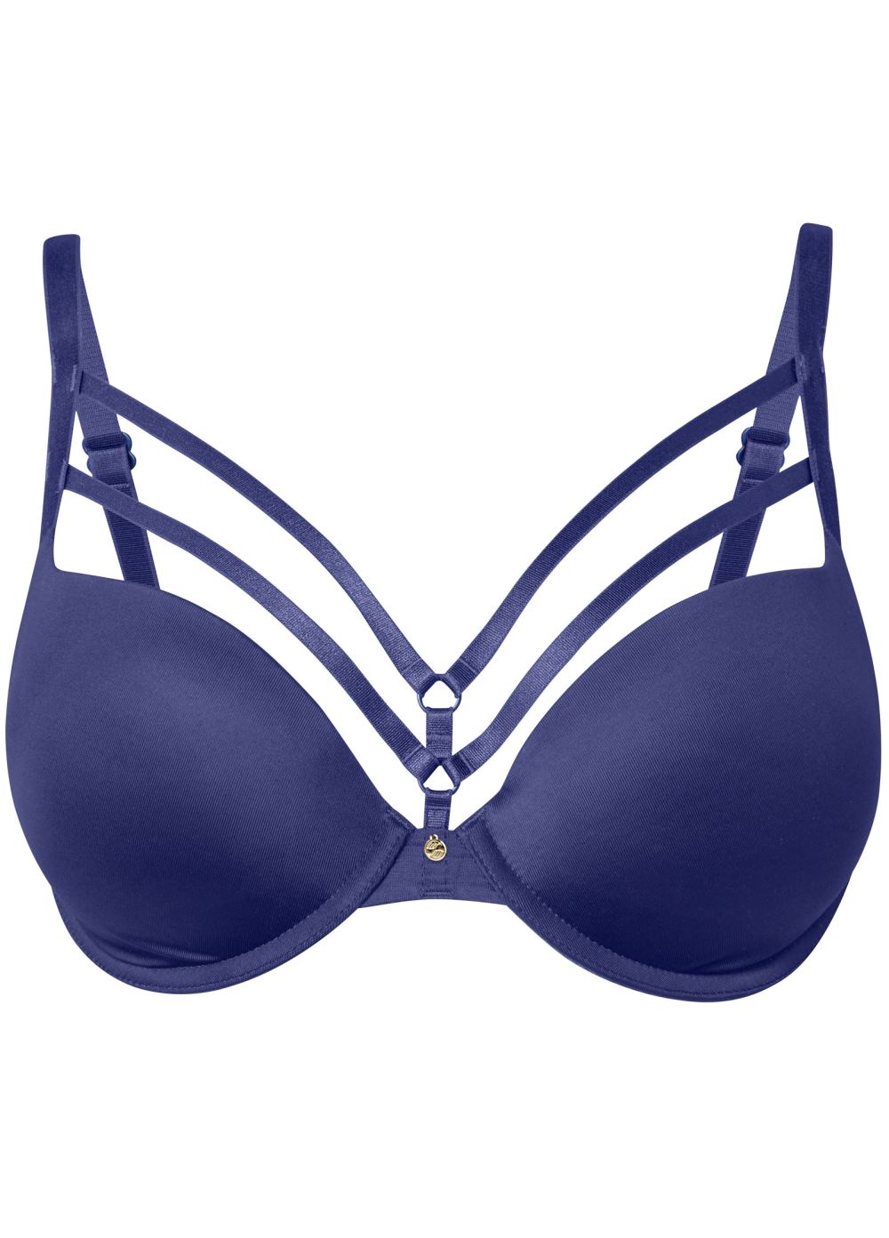 Venus Pearl By Venus? Strappy Plunge Bra, Any 2/$75 in Belize Blue