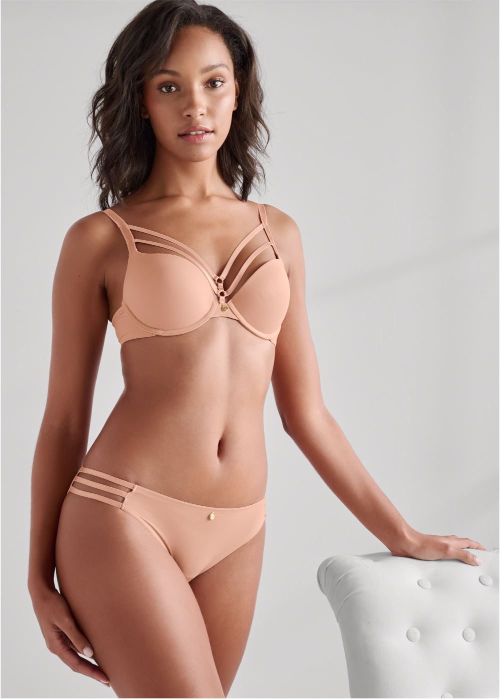 Venus Savory Spices Pearl By Venus? Strappy Bikini 3 Pack