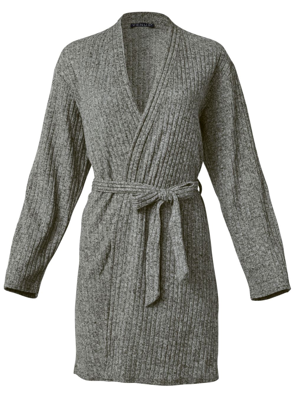 Venus Heathered Grey COZY ROBE