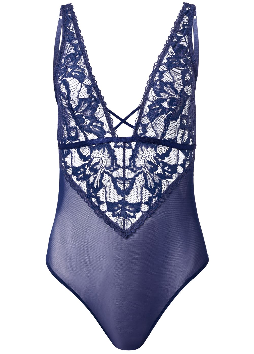 Venus Navy STRAPPY BACK TEDDY