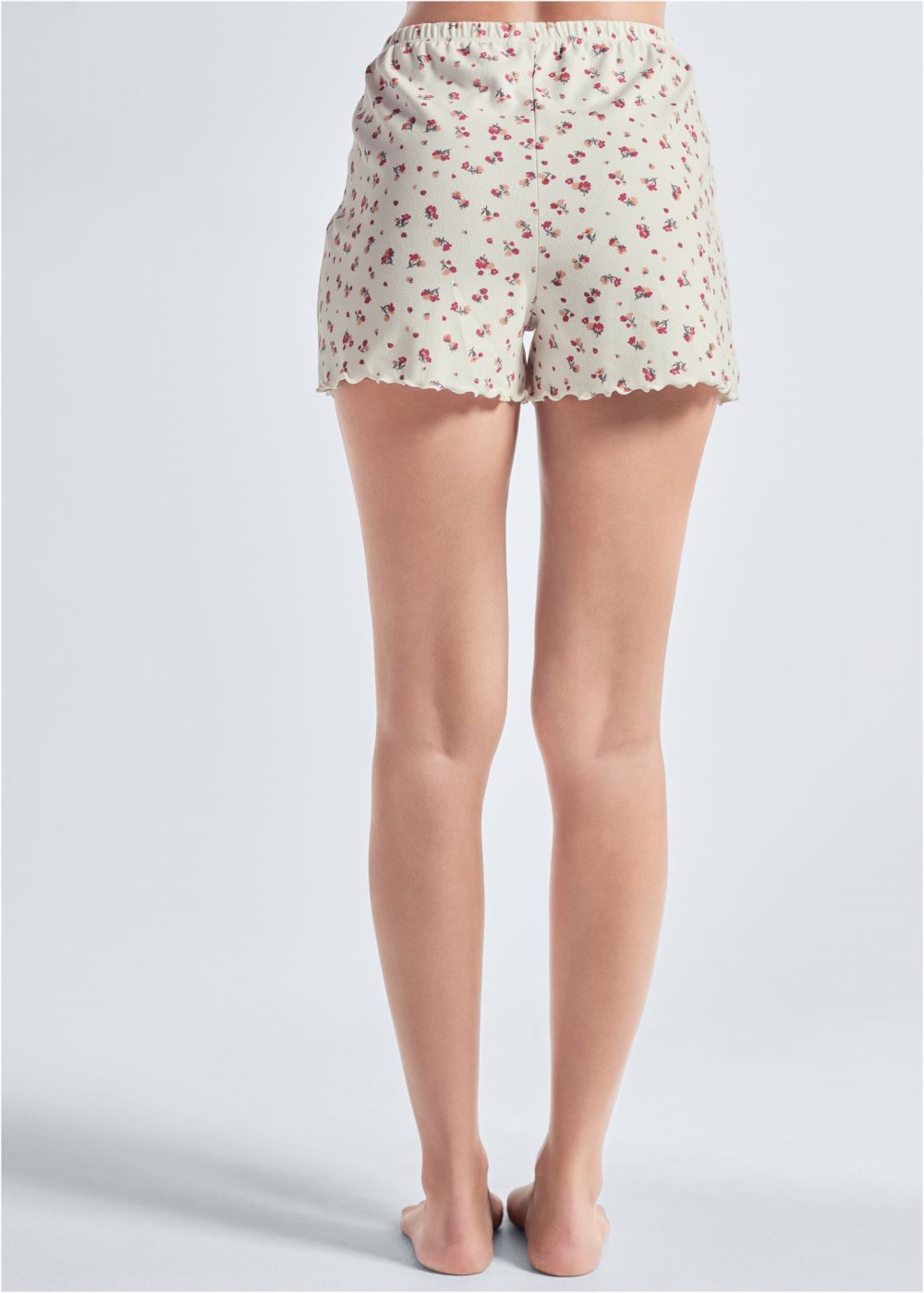 Venus Flower Dreams LETTUCE EDGE PAJAMA SHORTS
