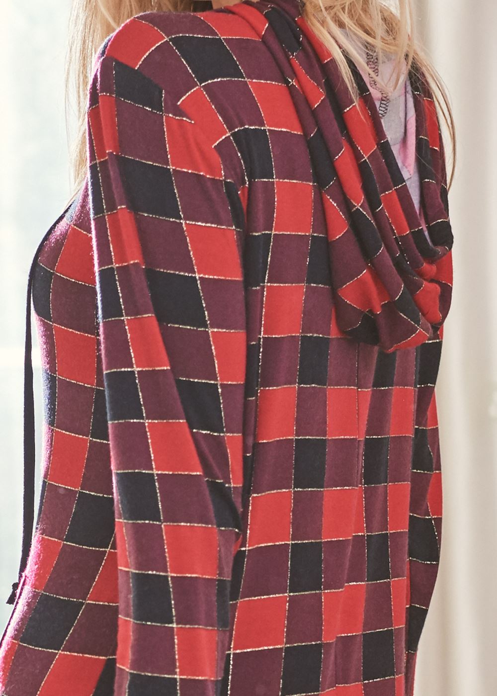 Venus Red & Black SLEEP ONESIE