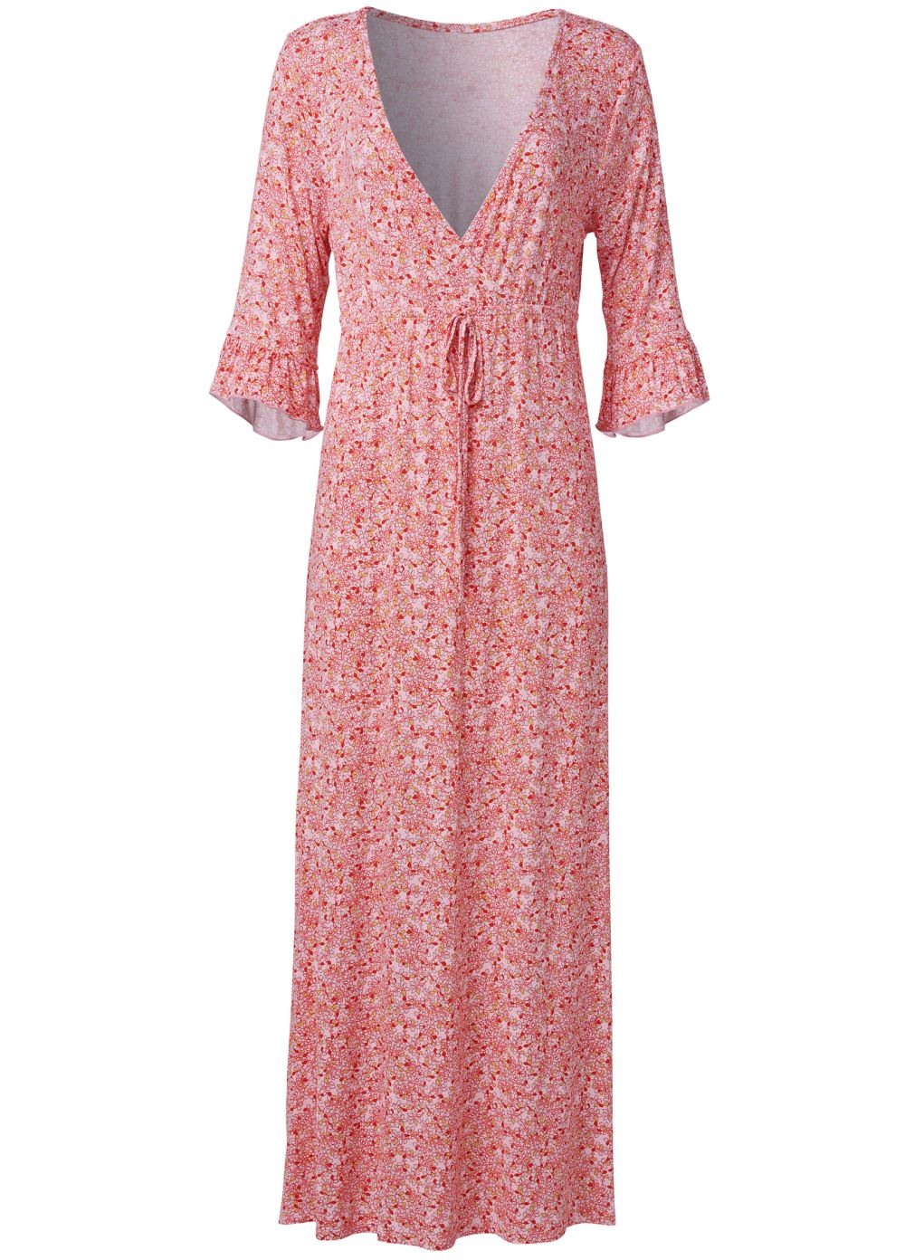 Venus Pink Multi Ruffle Nightgown