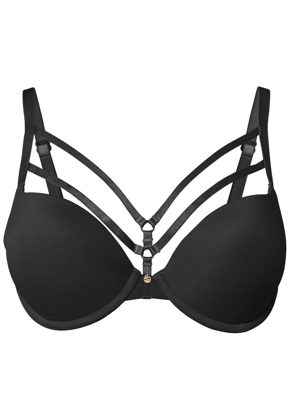 Venus Pearl By Venus? Strappy Plunge Bra, Any 2/$75 in After Dark