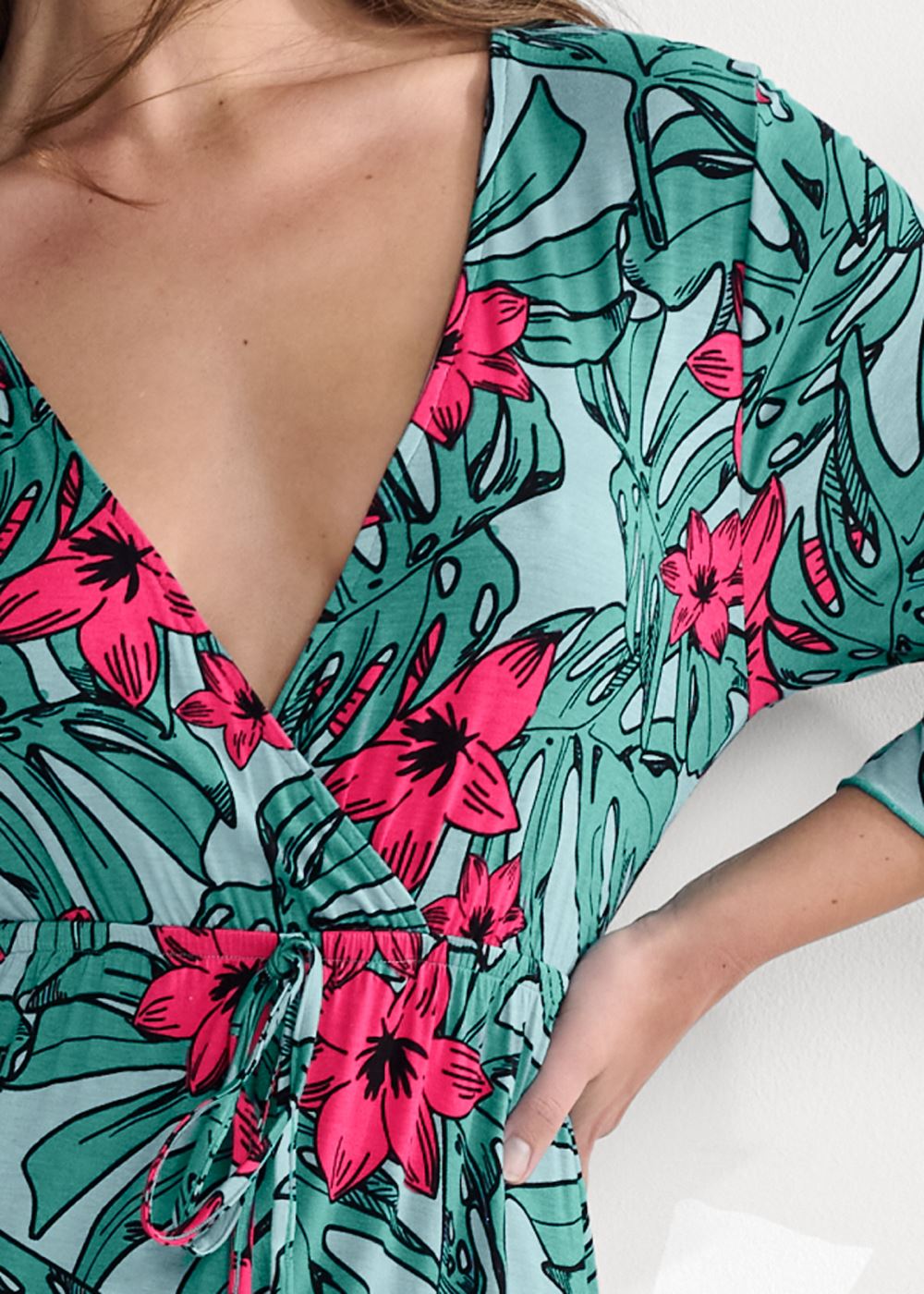 Venus Tropical Getaway Ruffle Nightgown
