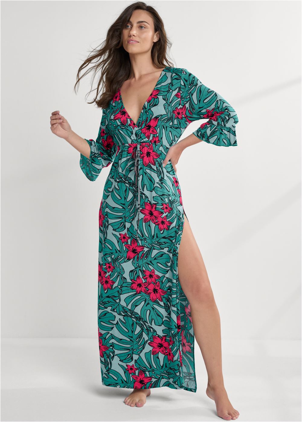 Venus Tropical Getaway Ruffle Nightgown