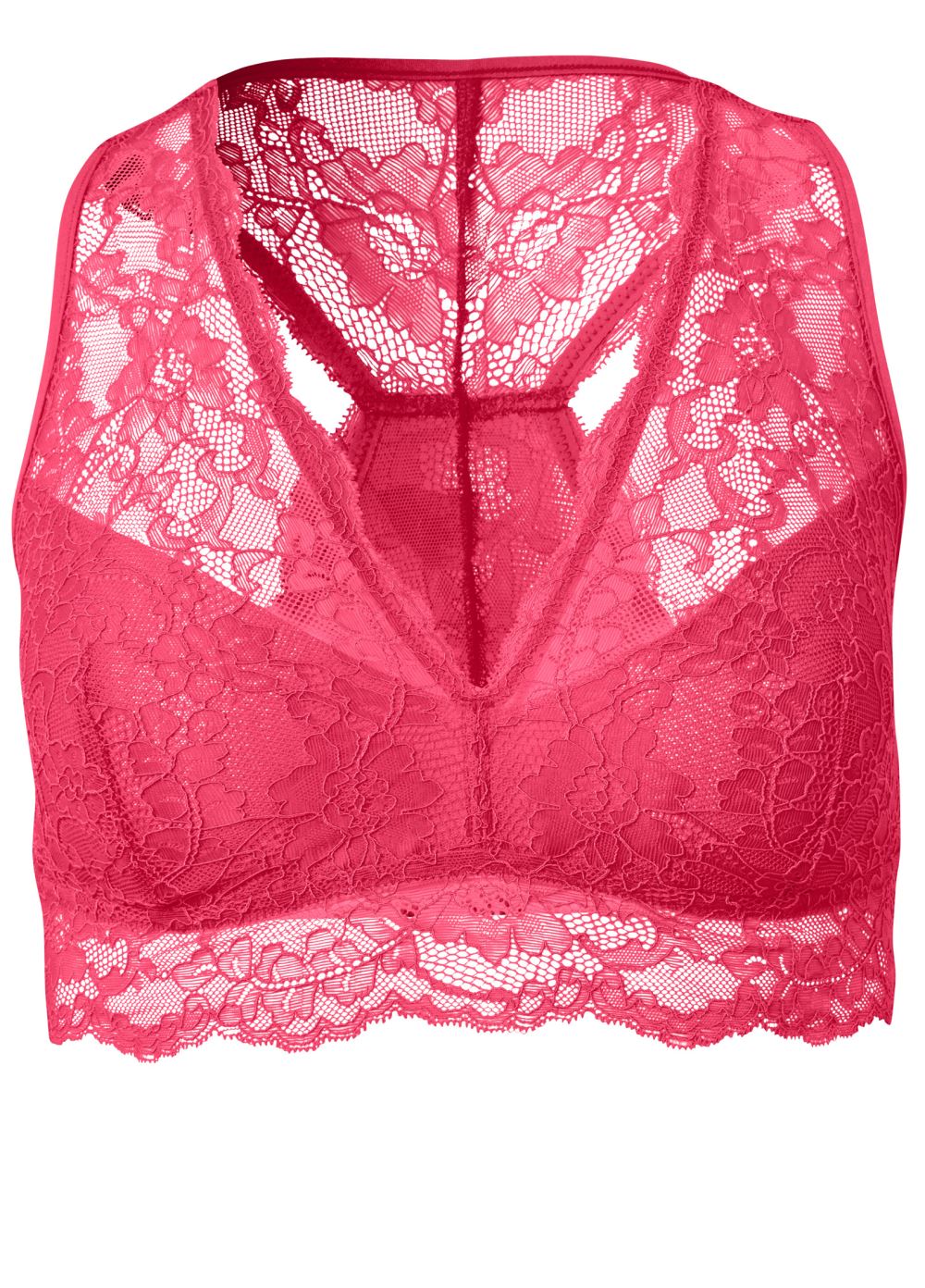 Venus Pearl By Venus? Racerback Bralette, Any 2/$49 in Sweet Sangria