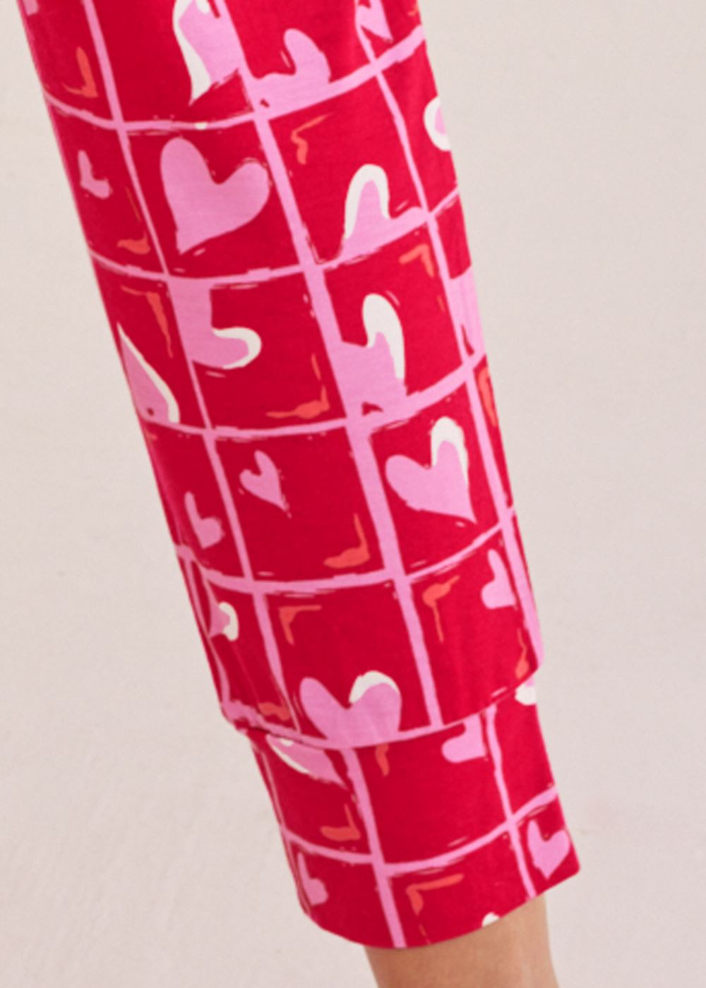 Venus Candy Hearts TANK AND JOGGER PJ SET