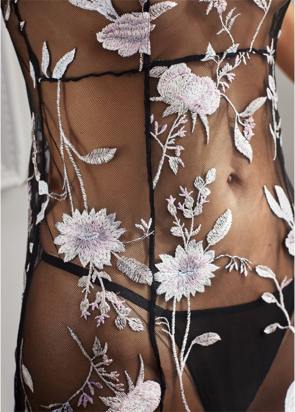 Venus Pastel Petals LUXE EMBROIDERED MAXI