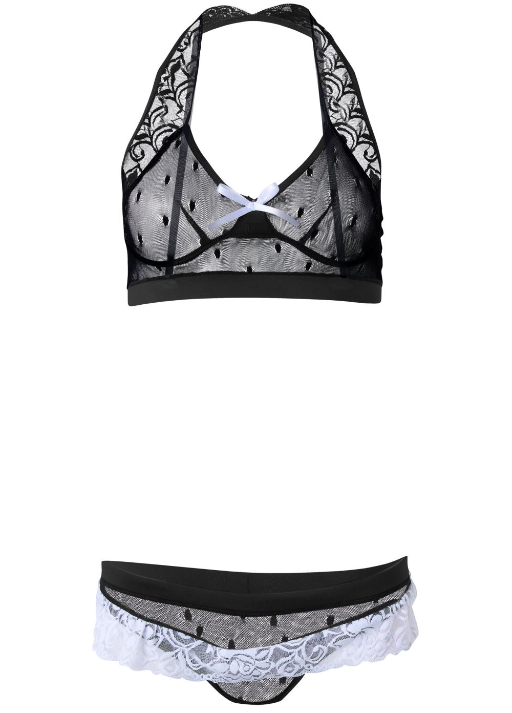 Venus Black & White FRENCH MAID SET