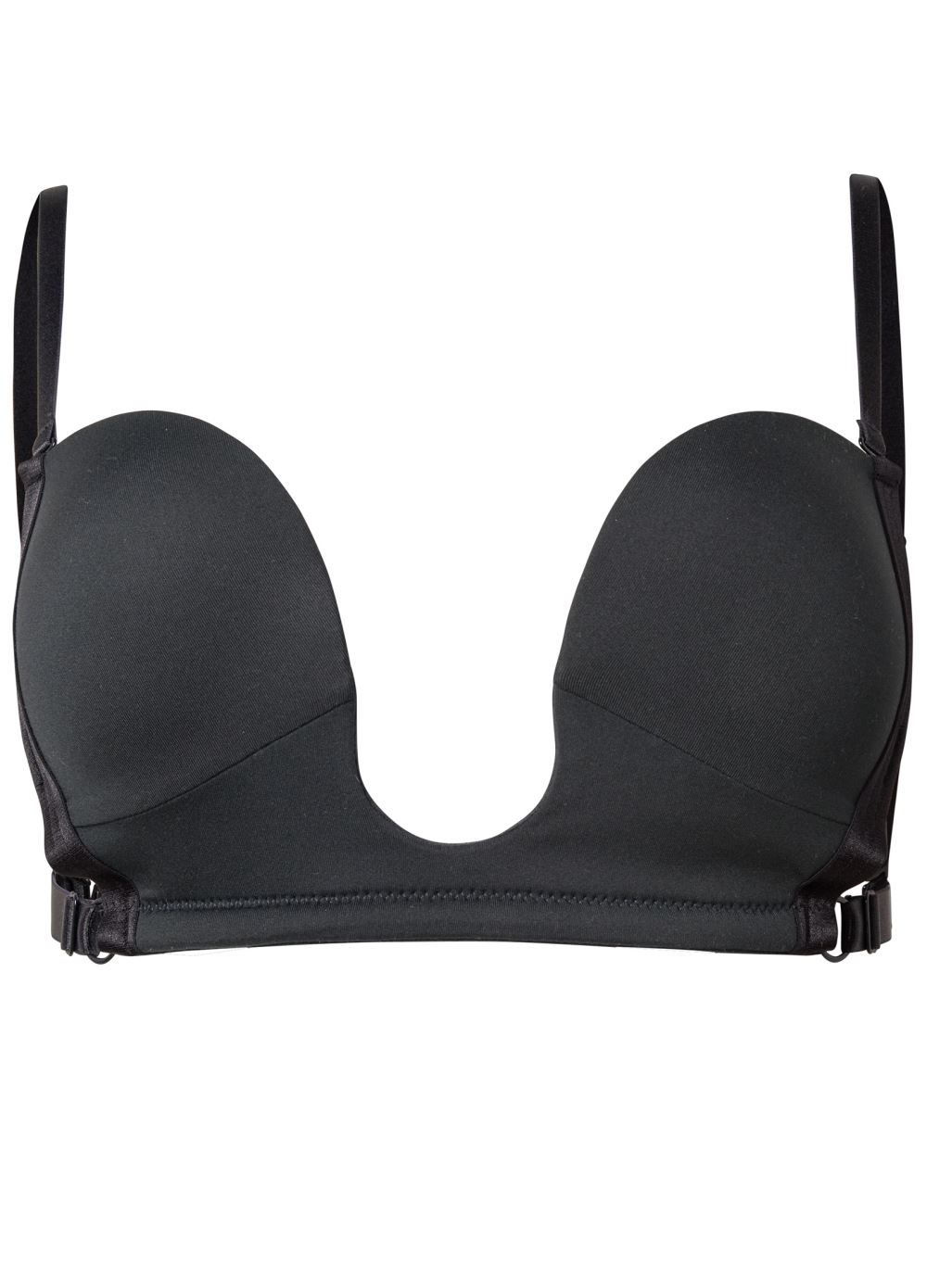 Venus U-Plunge Solution Bra in Black