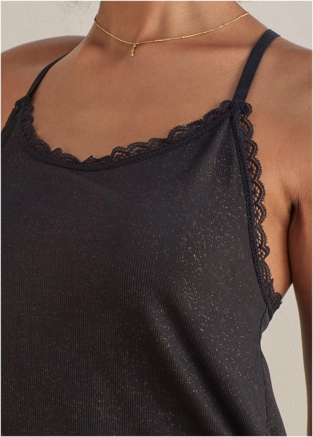 Venus Black & Gold TWILIGHT PAJAMA SET