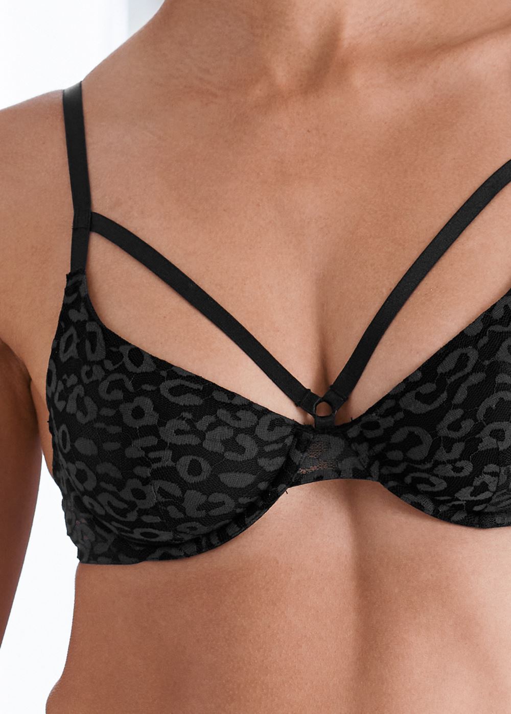 Venus Black Leopard LEOPARD LACE SET