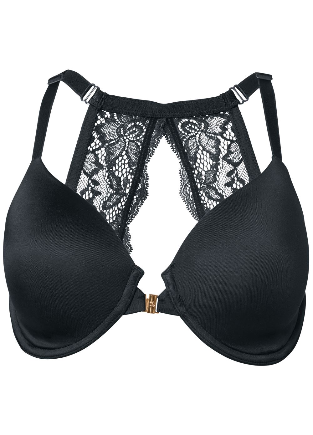Venus Pearl By Venus? Front Close Lace Back Bra, Any 2/$75 in After Dark