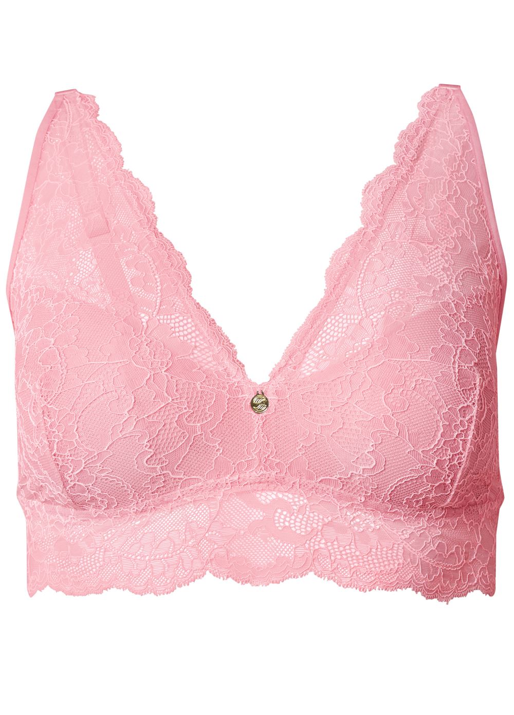 Venus Pearl By Venus? Lace Bralette, Any 2/$49 in Peony Paradise