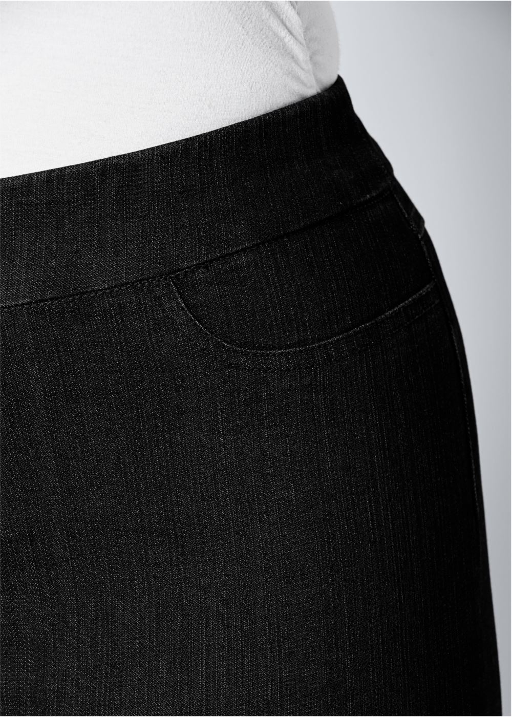 Venus Black MID-RISE SLIMMING STRETCH JEGGINGS