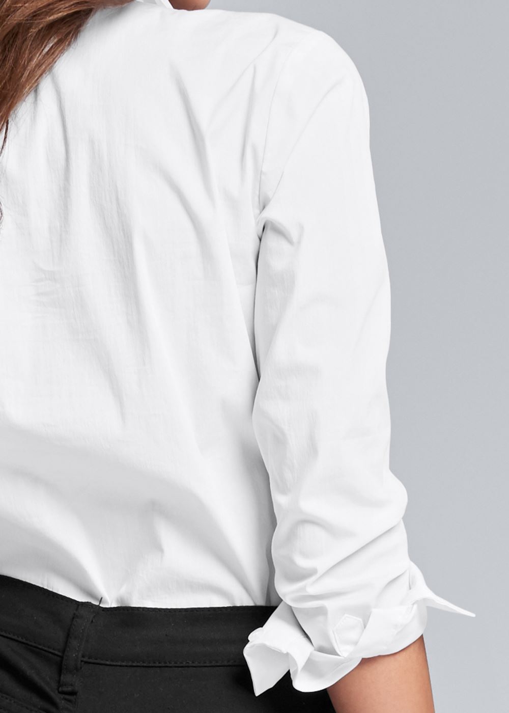 Venus White TAILORED BUTTON-UP SHIRT