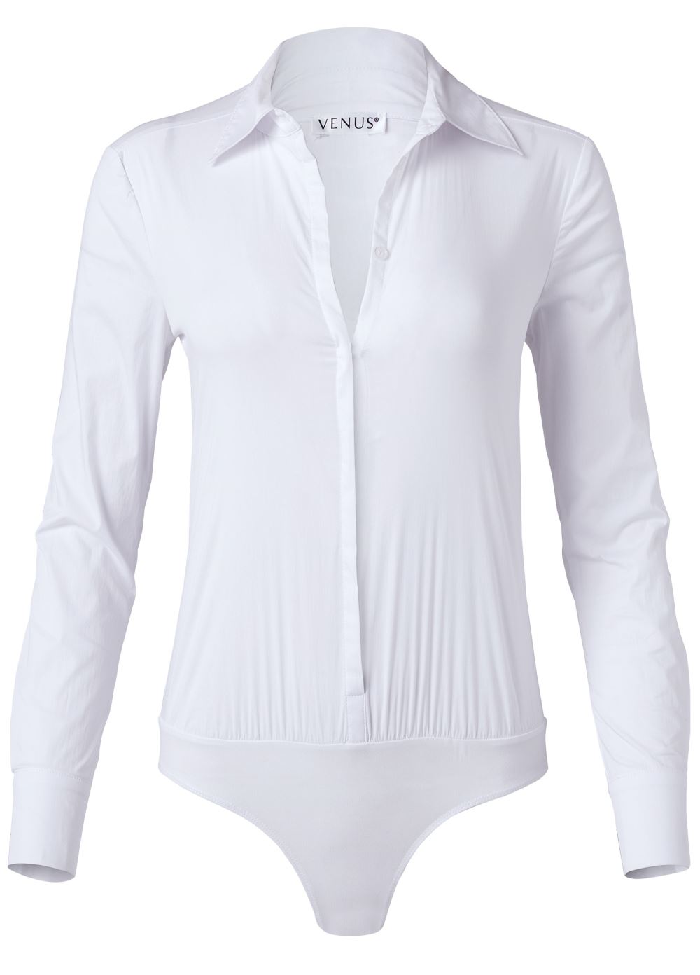 Venus White TAILORED BUTTON-UP SHIRT