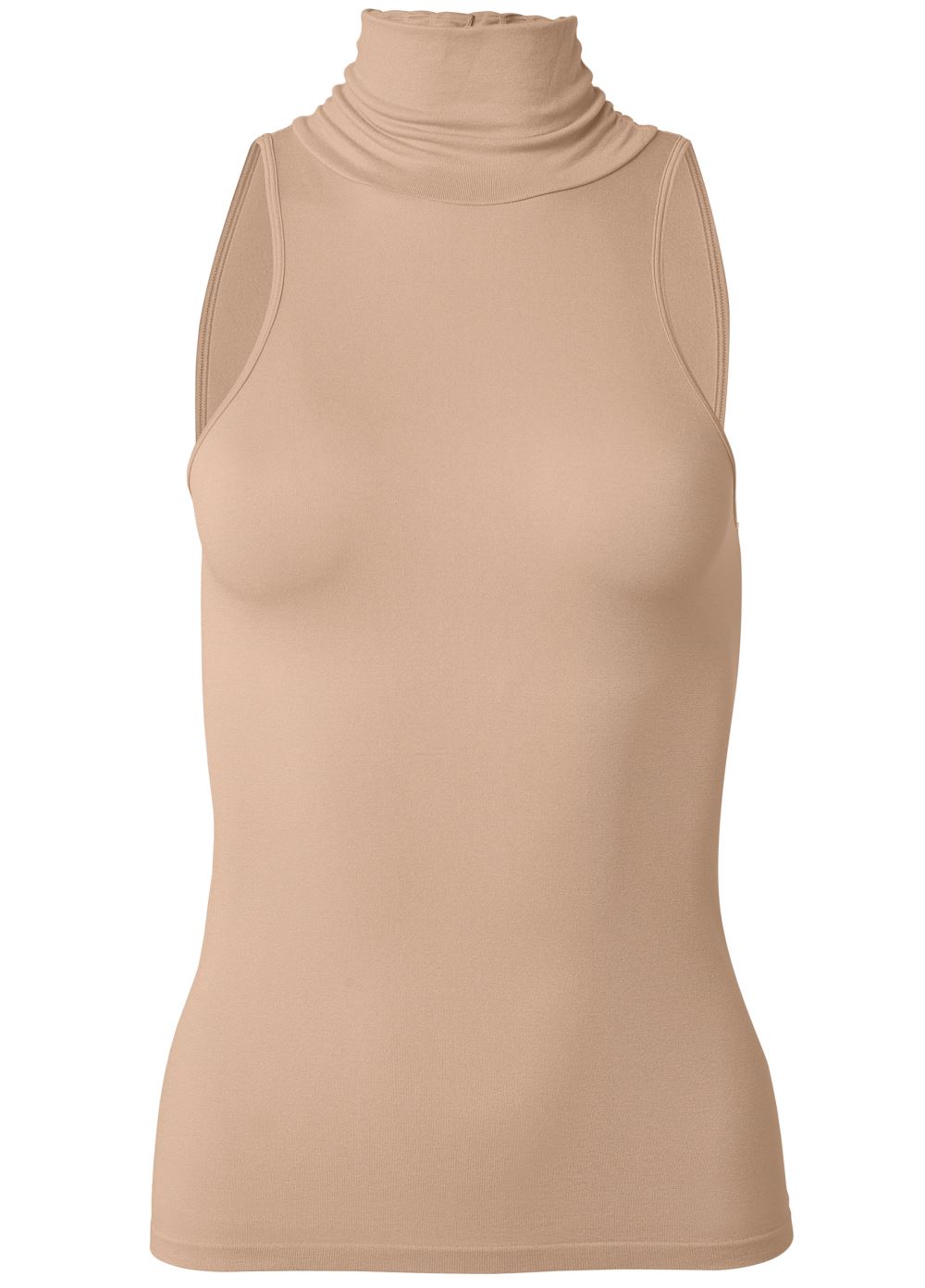 Venus Plus Size Mock-Neck Seamless Top