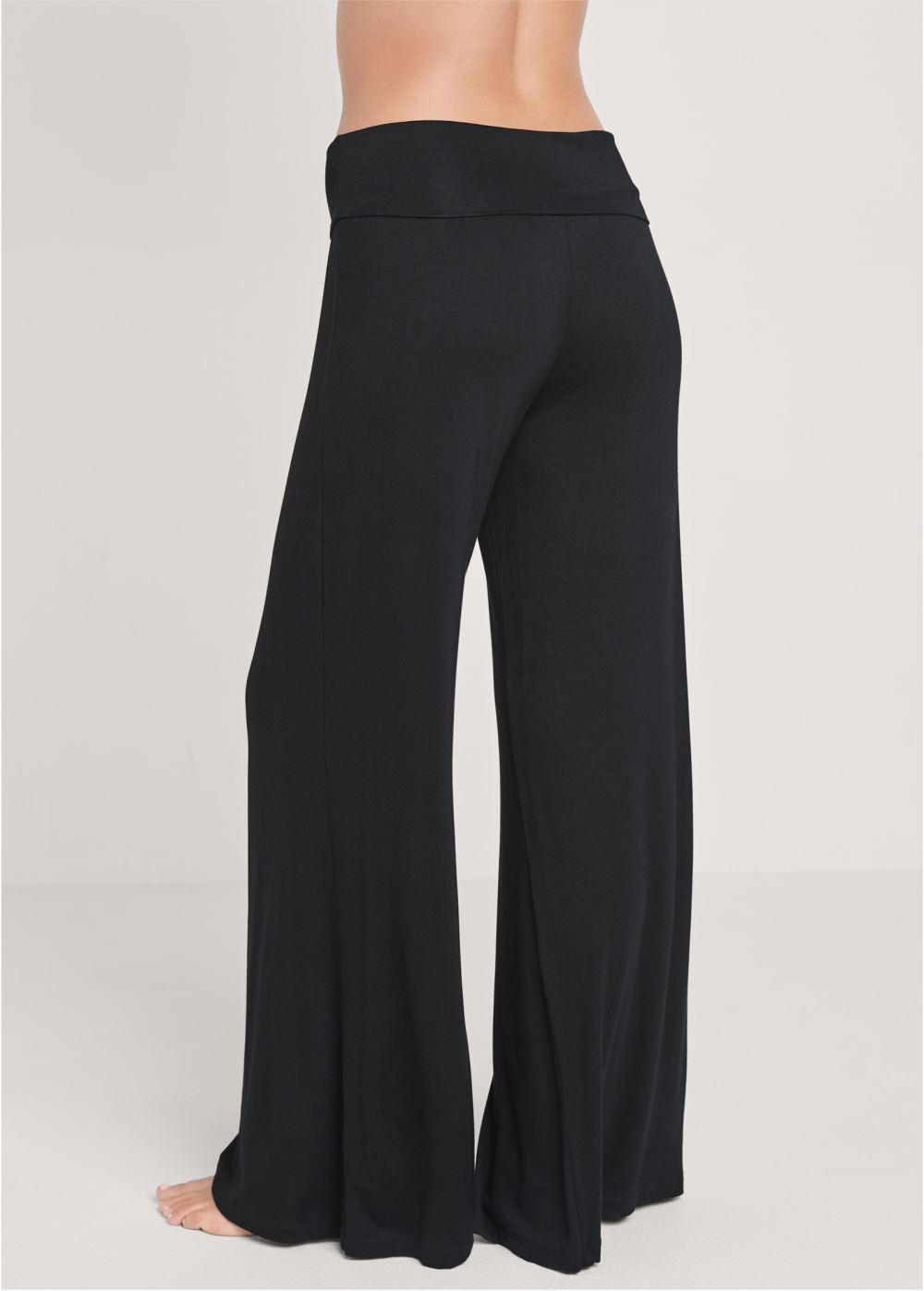 Venus Black Palazzo pajama pants