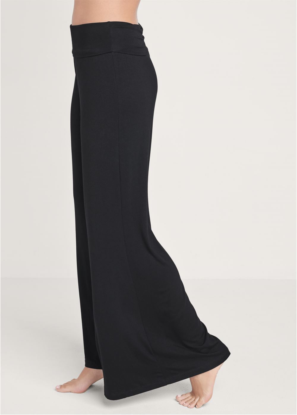 Venus Black Palazzo pajama pants