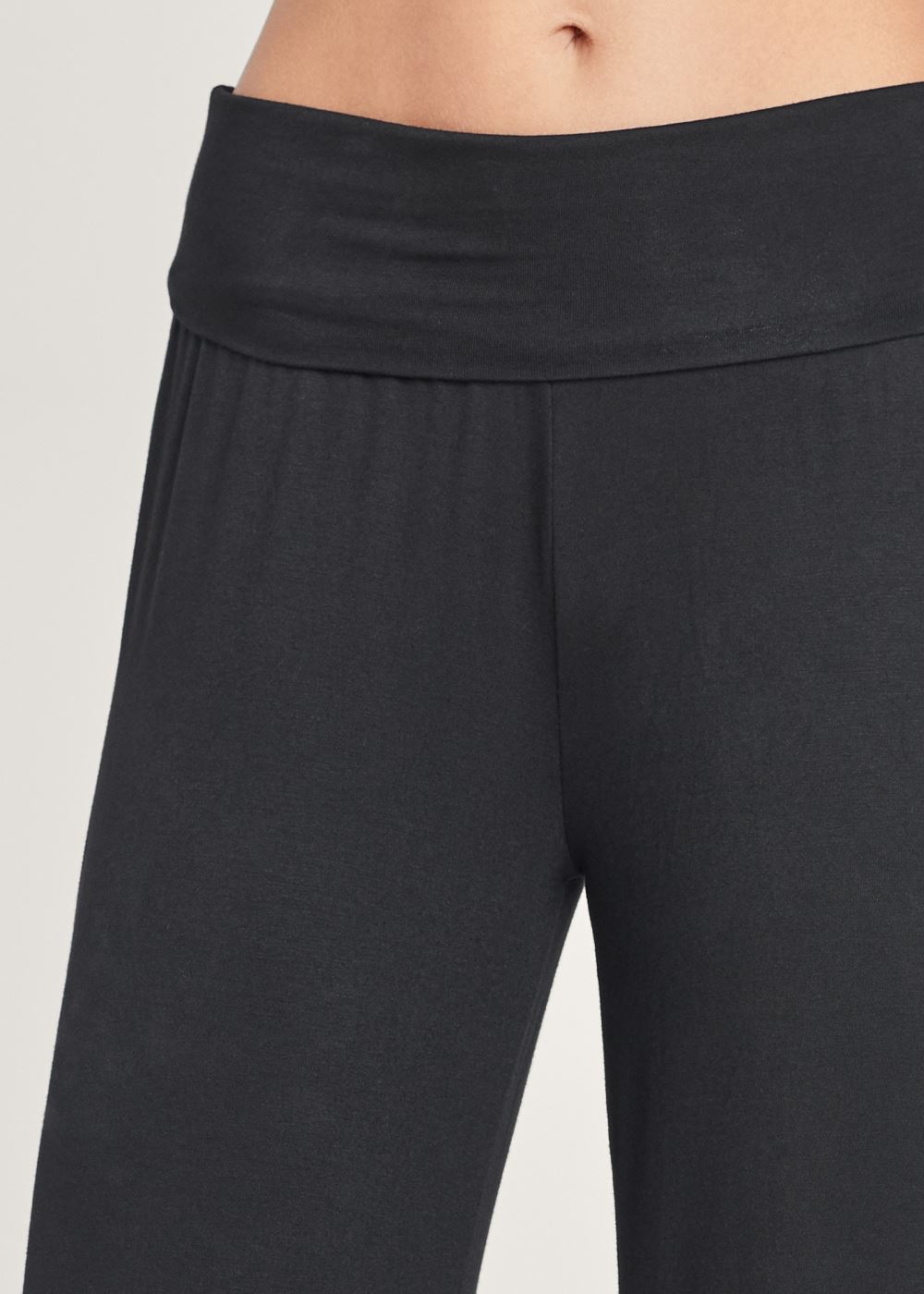 Venus Black Palazzo pajama pants