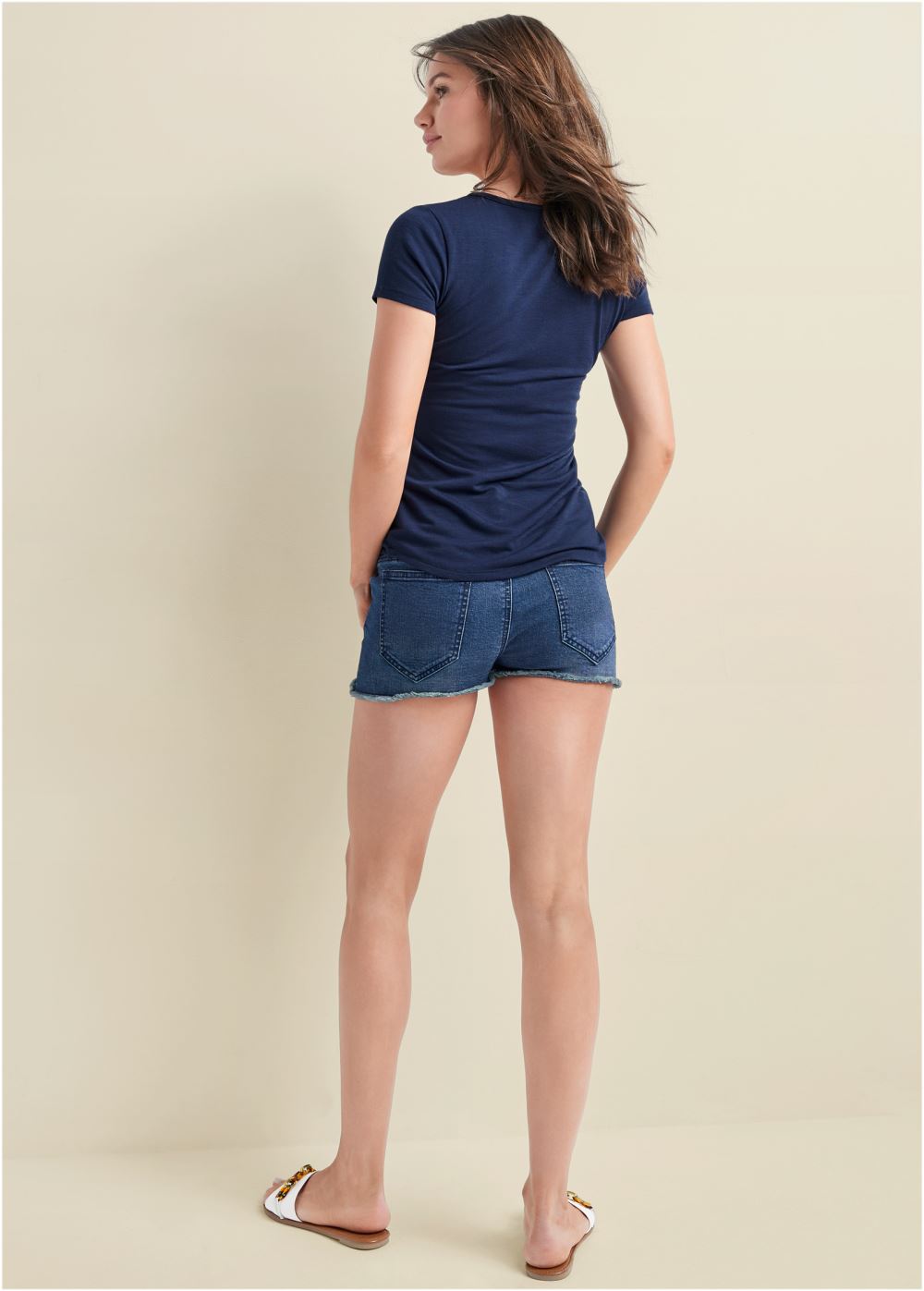 Venus Plus Size Casual Pocket Tee