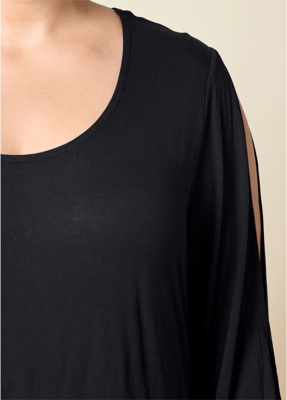 Venus Black SLEEVE DETAIL DRESS