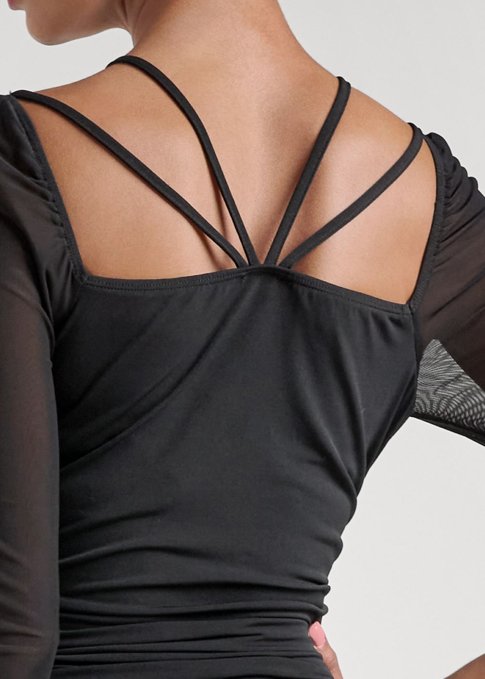 Venus Plus Size Strappy Neck Bodycon Dress