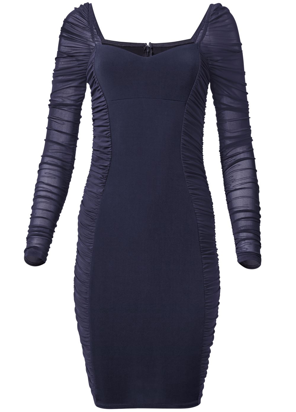 Venus Plus Size Ruched Side Bodycon Dress