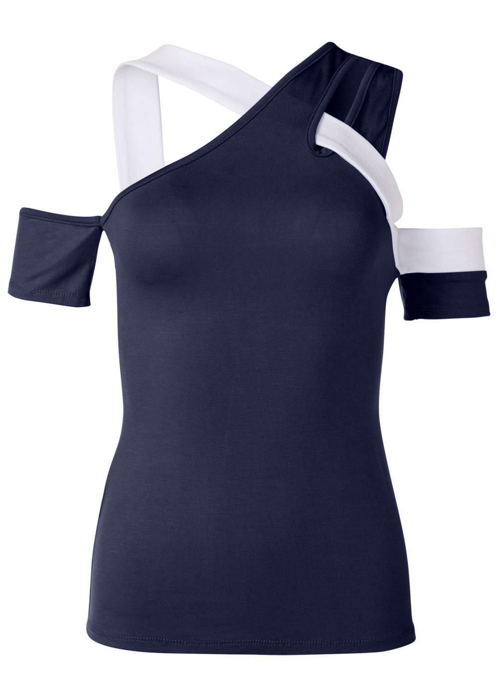 Venus Plus Size Color Block Top