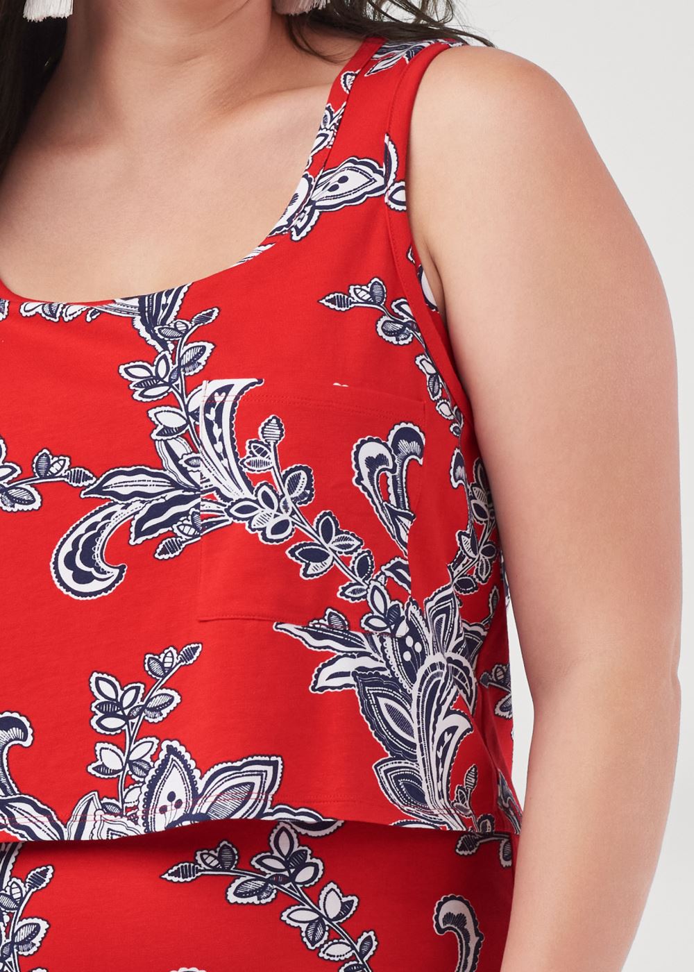 Venus Plus Size Casual Tank Dress